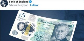 Re Carlo, svelate nuove banconote britanniche con volto sovrano