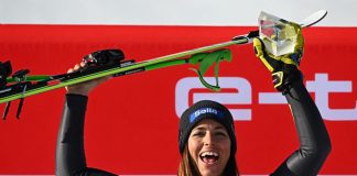 Curtoni seconda in SuperG St. Moritz, quinta Goggia