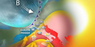 Qualche pioggia al Centro-Nord, ma l’anticiclone non molla: previsioni meteo