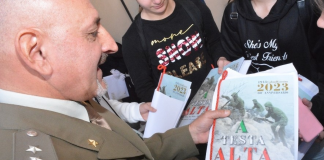 ‘A testa alta’, presentato a Palermo il CalendEsercito 2023