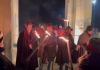 La fiaccolata fa immergere Bozzolo nella magia del Natale