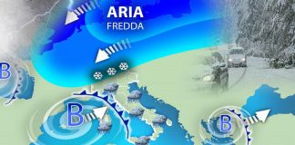 Forte perturbazione da venerdì, pioggia e neve anche nel weekend: le previsioni