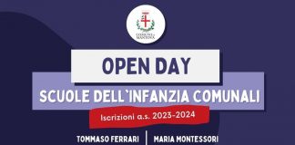 Due appuntamenti per gli Open Day delle Scuole dell’Infanzia Comunali