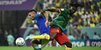 Ascolti tv, Brasile-Camerun vince la serata
