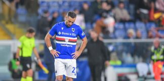 Sampdoria, infortunio Quagliarella: come sta, quando rientra