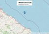 Terremoto oggi Marche, serie di scosse sulla costa Pesarese