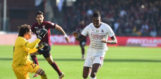 Il Milan vince 2-1 a Salerno con i gol di Leao e Tonali