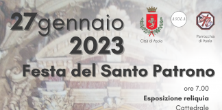 Venerdì 27 gennaio Asola celebra il Santo Patrono S. Giovanni Crisostomo