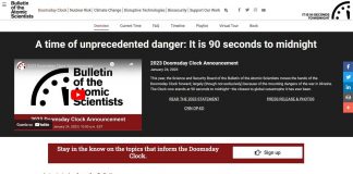 Mai così vicini all’Apocalisse: siamo a 90 secondi dalla mezzanotte