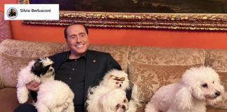 Berlusconi annuncia new entry ad Arcore: “Dopo Dudù ecco Drago e Lupo”