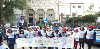 Marcia della legalità dei bimbi degli oratori delle Madonie