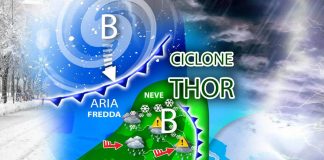 Meteo, il ciclone Thor porta l’inverno sull’Italia