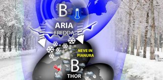 Maltempo sull’Italia con piogge, nubifragi e neve anche in pianura: è il ciclone Thor