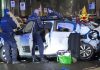 Milano, grave incidente tra due auto nella notte: 4 feriti