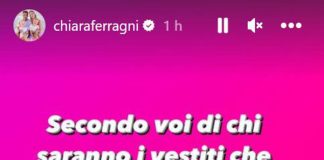 Sanremo 2023, Ferragni lancia indovinello social su suoi outfit al festival