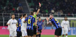 Inter-Empoli 0-1, Skriniar espulso e gol di Baldanzi