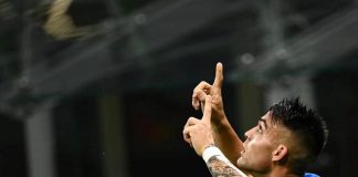 Inter-Verona 1-0, gol di Lautaro