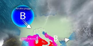 Meteo Italia, venti di burrasca ma torna il caldo
