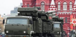 Russia, sistema anti aereo Pantsir vicino residenza Putin
