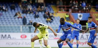 Samp-Udinese 0-1, gol di Ehizibue