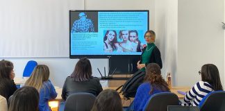 Cristina Bonaglia inaugura il primo anno accademico del Corso di laurea aperto a Bari