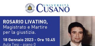 Unicusano ospiterà le reliquie di Rosario Livatino, il ‘giudice ragazzino’