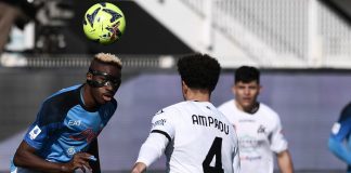 Spezia-Napoli 0-3, a segno Kvaraskhelia e doppietta Osimhen