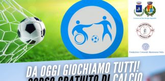“Da oggi giochiamo tutti”, aperte le iscrizioni al corso gratuito di calcio integrato a San Giorgio Bigarello