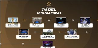 Premier Padel, ufficiale il calendario 2023 confermati il Major di Roma e il P1 di Milano