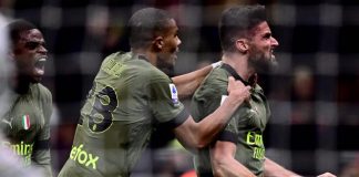 Milan-Torino 1-0, gol di Giroud e rossoneri tornano a vincere