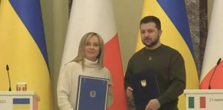 Ucraina, Meloni: “Italia non tentenna su sostegno a Kiev e non lo farà”