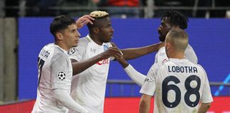 Champions, Eintracht-Napoli 0-2 in andata ottavi di finale