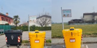 Rifiuti: posizionati a Gonzaga contenitori per la raccolta di olii da cucina