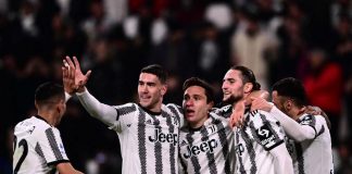 Juve-Fiorentina 1-0, gol di Rabiot
