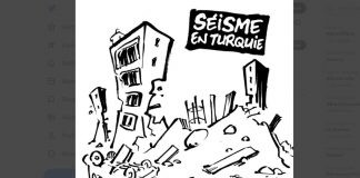 Terremoto, vignetta Charlie Hebdo paragona Turchia a Ucraina: polemiche