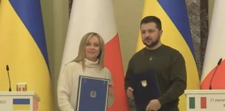 Ucraina, Zelensky incontra Meloni: “Grazie per aiuti, ora rafforzare sanzioni a Russia”