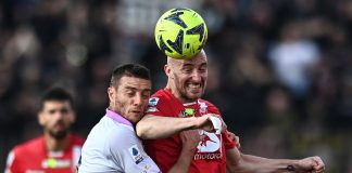 Carlos Augusto risponde a Ciofani, Monza-Cremonese 1-1