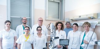 Al reparto Oculistica del Poma laser giallo per curare le patologie retiniche