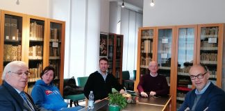 Il neo Consigliere Regionale Marco Carra in visita a Ostiglia