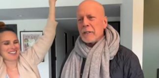 Bruce Willis festeggia il compleanno, commovente video postato da Demi Moore
