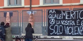 Liceo Carducci, preside condanna striscione: “No a curve violente”