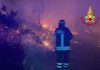 Incendio a Montegrino Valtravaglia, in fiamme decine di ettari di bosco