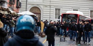 Eintracht Francoforte: “Tifosi del Napoli hanno attaccato”