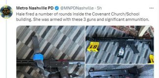 Sparatoria Nashville, l’irruzione di Audrey Hale nella scuola – Video