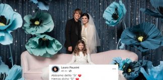 Laura Pausini e Paolo Carta si sono sposati
