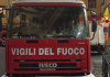 Palermo, danneggiato mezzo dei Vigili del fuoco
