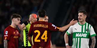 Roma-Sassuolo 3-4, giallorossi k.o. e frenata Champions