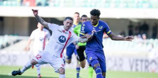 Verona-Monza 1-1, gol di Verdi e Sensi