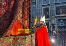 Per la prima volta i Sacri Vasi esposti in Sant’Andrea per la Solennità dell’Ascensione