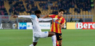 Lecce-Napoli 1-2, decide l’autogol di Gallo
